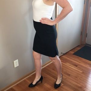 Express design studio pencil skirt with pleats